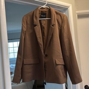 Madewell - the dorset crop blazer - NEVER WORN!